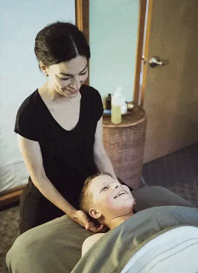 kid massage Portland