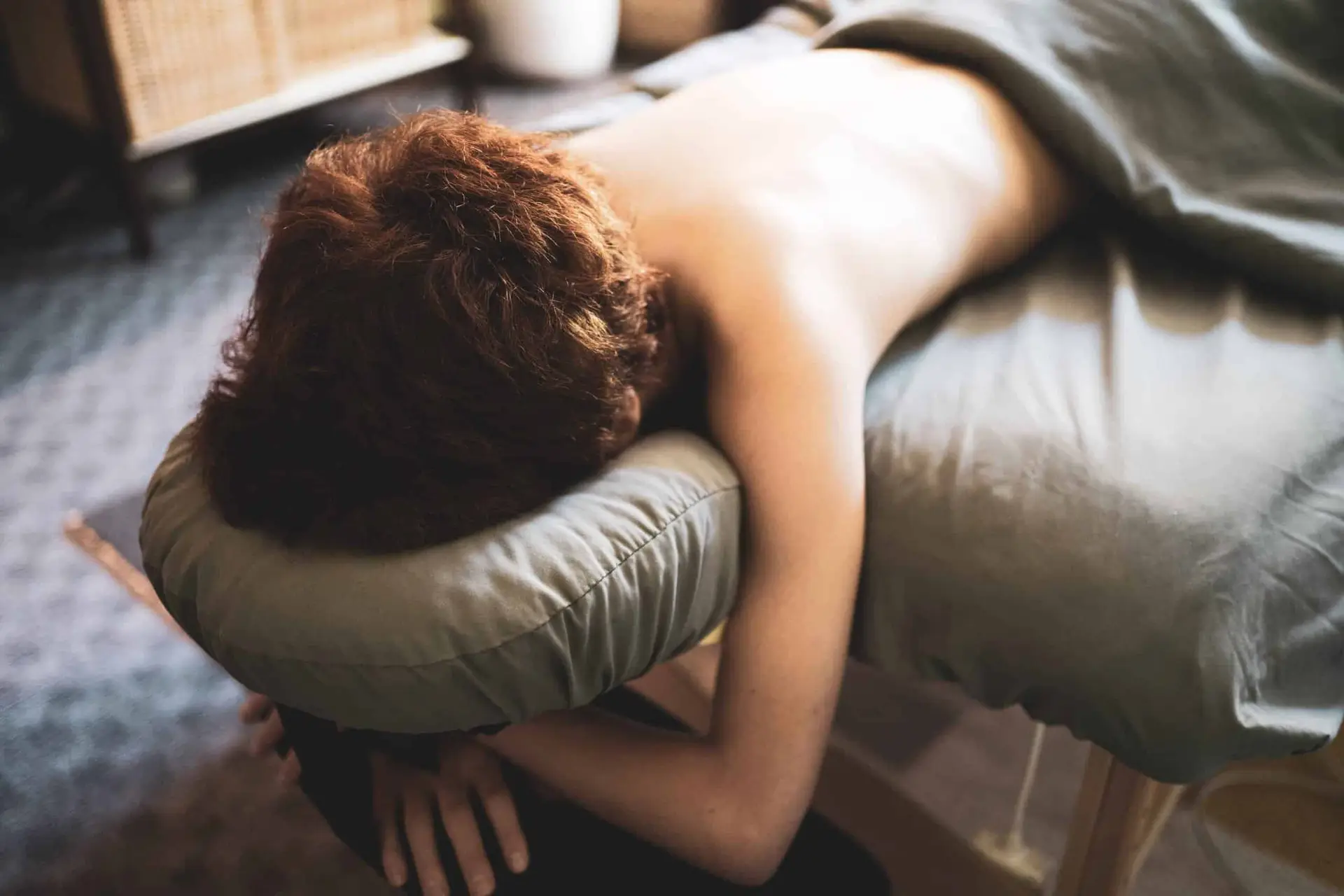 Child massage treatment